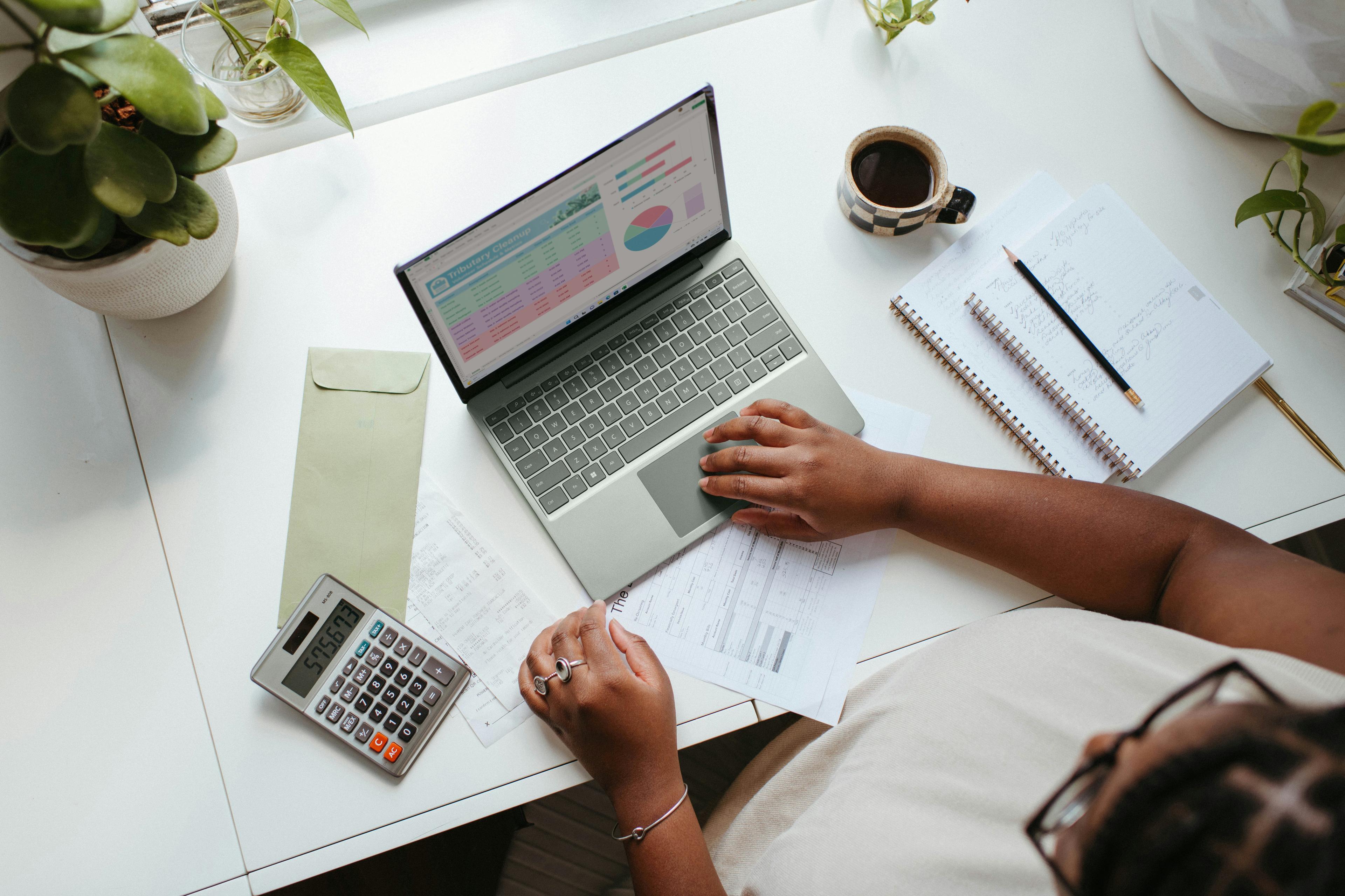 A Gulf Pacific Financial advisor reviewing a personalized financial plan with a client